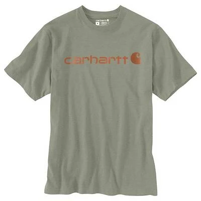 Men's Signature Logo Short Sleeve T-shirt - Xl Regular - Leaf Green Heather