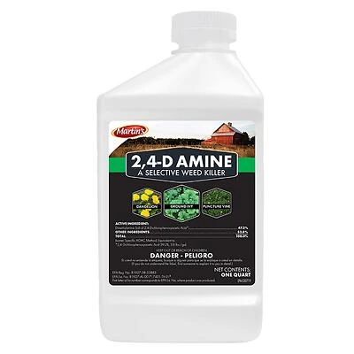 2,4-d Amine Broadleaf Herbicide Concentrate 1 Qt, Model 82210012, Pack Of 6