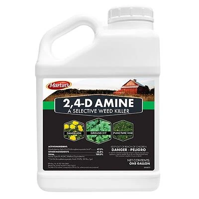 2,4-d Amine Weed Killer Concentrate 1 Gal, Model 82210011, Pack Of 4