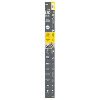Feit T521/830/LED Linear LED Lamp, 13W Equivalent, 21 in., G5 Base