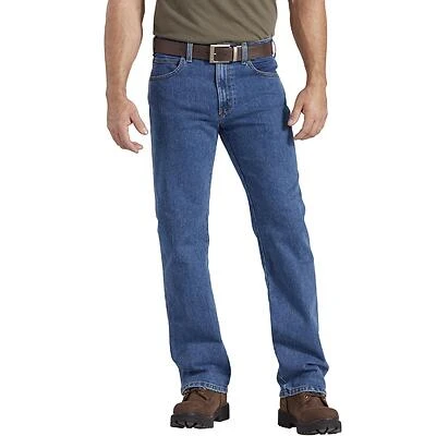Men's Dickies Flex Carpenter Jeans, Size: 34X34, Blue