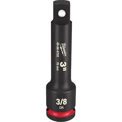 Milwaukee 49-66-6703 Shockwave Impact Duty 3/8 In. Drive Extension, 3 In.