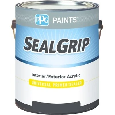 1 Gallon Interior & Exterior Acrylic Primer Sealer - White Finish