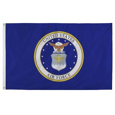 Valley Forge Air Force Military Flag, 3 ft. x 5 ft., Nylon