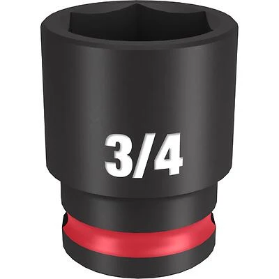 3/4 In. X 3/8 In. Drive Sae 6 Point Standard Impact Socket