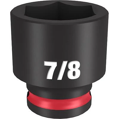 Shockwave 7/8 In. X 3/8 In. Drive Sae 6 Point Standard Socket