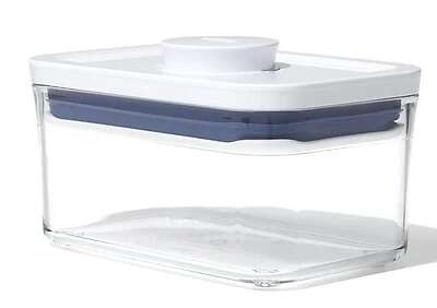 Oxo Good Grips Pop Mini Rectangle Food Storage Container, 0.6 Quart Capacity