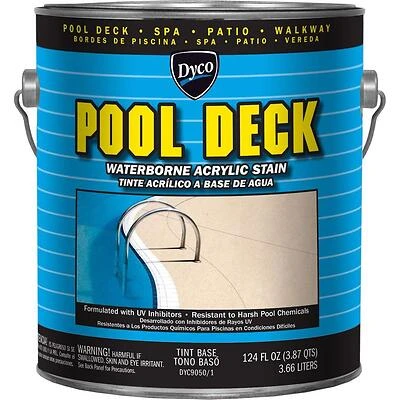Pool Deck Matte Water-based Acrylic Paint 1 Gallon Model Dyc9050/1