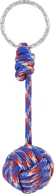 Nylon Multicolored Paracord Knot Key Chain - Model 702281