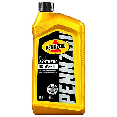 Pennzoil 550058597 5W-20 Full Synthetic Motor Oil, 1 Quart