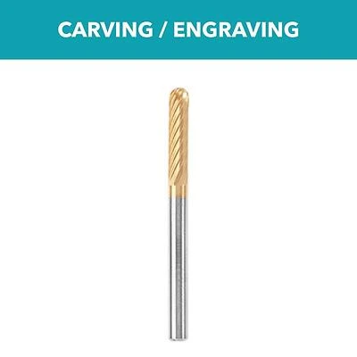 Dremel 9903HP Tungsten Carbide Carving Bit, 1/8 In.