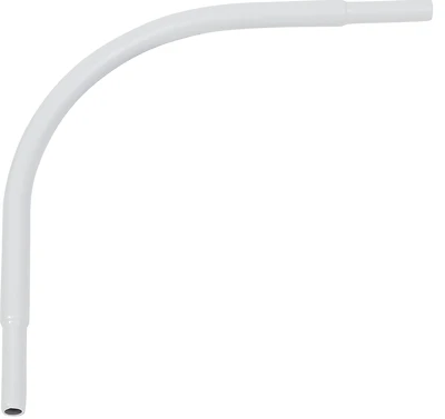 Superslide Corner Support Bracket, 3/4 In L X 10-1/4 In W X 10-1/4 In D, Steel, White