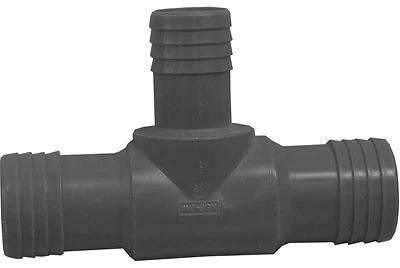 Boshart Reducing Tee 1-1/4 X 3/4 X 1-1/4 In, Polyethylene, Model Upprt-121210