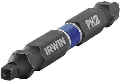 Double Ended Impact Bit 2-3/8 In. With Square And Phillips Drive #2