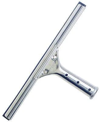 Fessional 12 Inch Stainless Steel Window Squeegee With Ergonomic Design