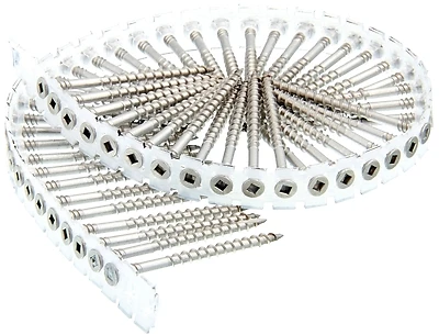 No. 8 X 2-1/2 In. 800 Pk Square Flat Head Deck Screws, Coarse Thread