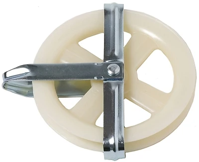 Wellington Clothesline Pulley, 5 in, Polypropylene