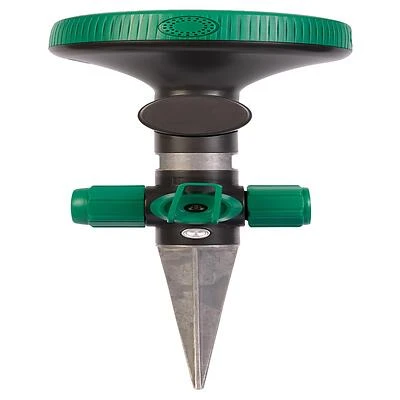 Gilmour 813463-1003 Swivel Sprinkler With Metal Spike Base, 1250 Sq Ft