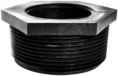 1.5 Mpt X 0.75 Fpt Black Polypropylene Reducer Bushing Rb11234pbg1
