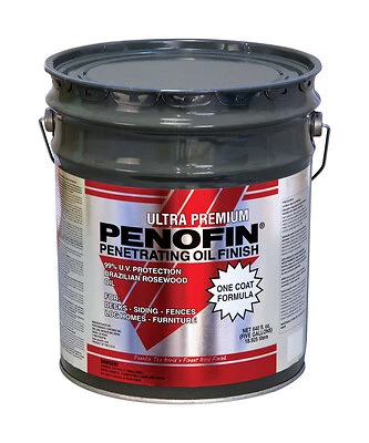 Ultra Premium Transparent Redwood Oil-based Wood Stain 5 Gallon