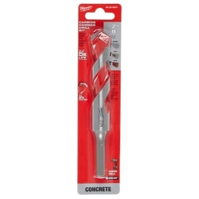 7/8 In. X 4 In. X 6 In. Carbide Hammer Drill Bit For Masonry
