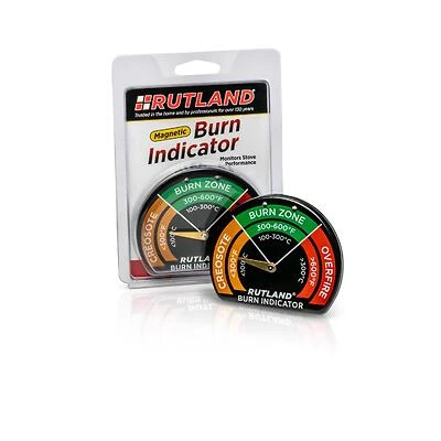 Burn Indicator Magnetic Stove Thermometer - Model 701-6, 800°f Max Temperature