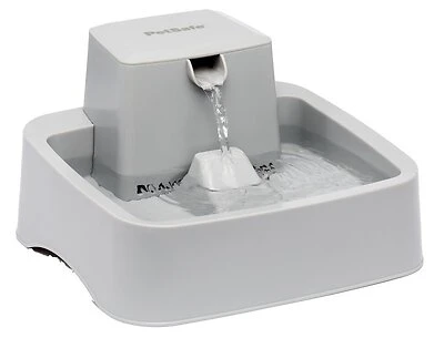 Drinkwell 0.5 Gallon Pet Fountain Model Pww00-16790 - Gray Plastic