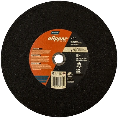 Clipper 14 In. D X 1 In. Aluminum Oxide Classic Cut-off Wheel 1 Pk