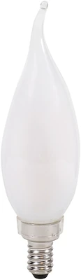 Sylvania 40782 B10 LED Bulb, 60W Equivalent, Dimmable, E12 Base, 2-Pack