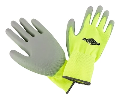Pu6101 High Visibility Touchscreen Safety Gloves, Yellow, Size L, 3 Pk