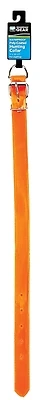 2052124 Nylon Dog Collar, 21 In Length, 1 In Width, Orange