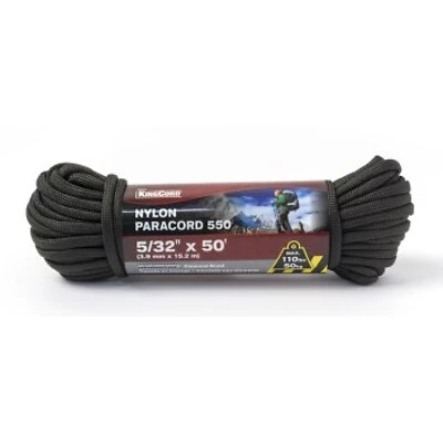 Group 342651 5/32" X 50' Diamond Braid Nylon Paracord - Olive