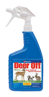 Deer Off Animal Repellent Spray, 32 Oz. For Deer, Rabbits, And Squirrels