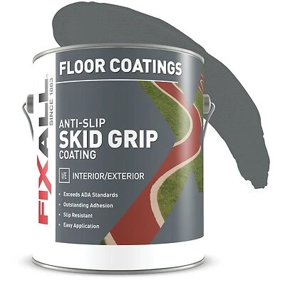 F06565-1-e 1 Gallon Skid Grip Anti-slip Coating, Slate Color