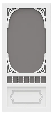 36 In. X 80 In. Vinyl Screen Door With Hardware - Belle Harbour Model Bh36hd