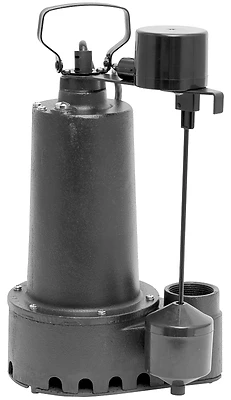1/2 Hp Submersible Cast Iron Sump Pump With 10 Ft Cord And Vertical Float Switch