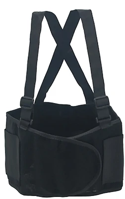 56001 Extra Large Back Support Belt With Adjustable Suspenders