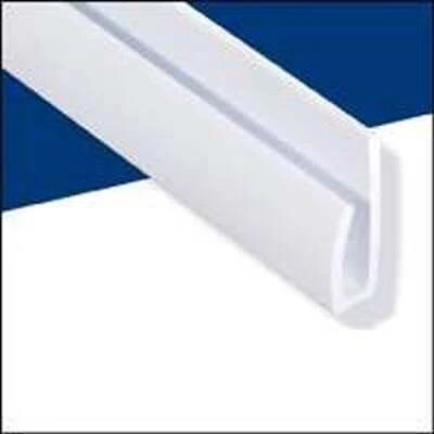 Walltuf Cap Moulding 8 Feet Long White 100% Recycled Plastic Model 92588