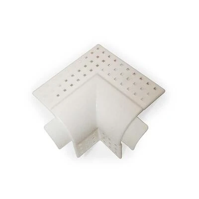 90 Degree Vinyl 2-way Bullnose Corner Cap, 3/4 Inch