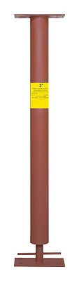 Extend-o-columns 3 In. Diameter X 79 In. Height Adjustable Support Column