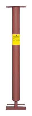 Extend-o-columns 3 In. Diameter X 94 In. Height Adjustable Support Column