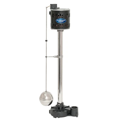 92551 1/2 Hp Non-submersible Cast Iron Pedestal Sump Pump