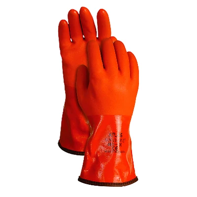 Atlas 460M-08.RT Insulated Coated Work Gloves, Orange, Medium