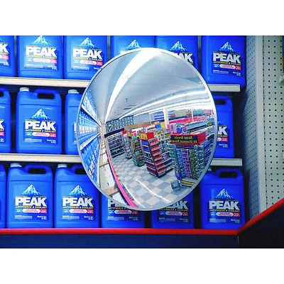 18 Inch Convex Security Mirror For Theft Prevention And Safety