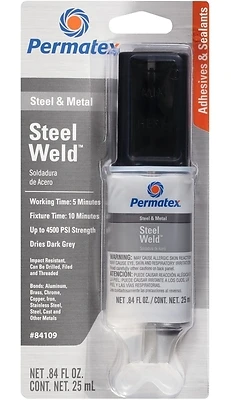 Steel Weld Automotive Epoxy 0.84 Oz. - Multi-metal Adhesive