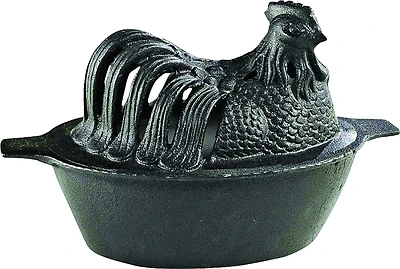 US Stove CS-01 Chicken Steamer, Cast Iron, 1 Qt