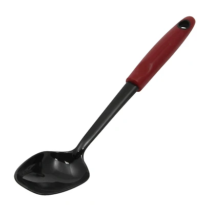 12130 Red Nylon Basting Spoon - 12 Inch Cooking Utensil
