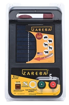 Esp5m-z 6 Volt Solar Low Impedance Fence Energizer For 5 Miles