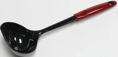 12160 Red Nylon Ladle - 12 In Overall Length, Heat Resistant, Non-scratch