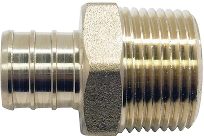 Apollo Brass PEX Male Adapter, 3/4 In. Crimp Fitting